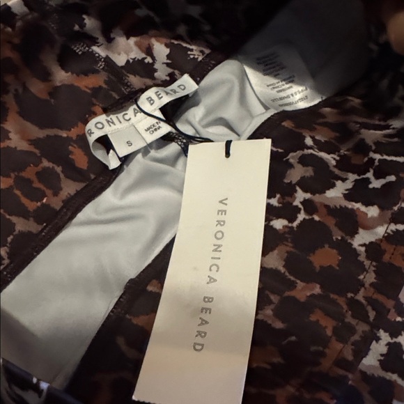 Veronica Beard Vilena Leopard Print Leggings – Size Small – NWT ($248 Retail) - Picture 6 of 8